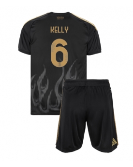 Juventus Lloyd Kelly #6 Maglia Gara Terza Repliche 2026-27 Bambino Maniche Corte Juventus Lloyd Kelly #6 Maglia Gara Terza Repliche 2026-27 Bambino Maniche Corte